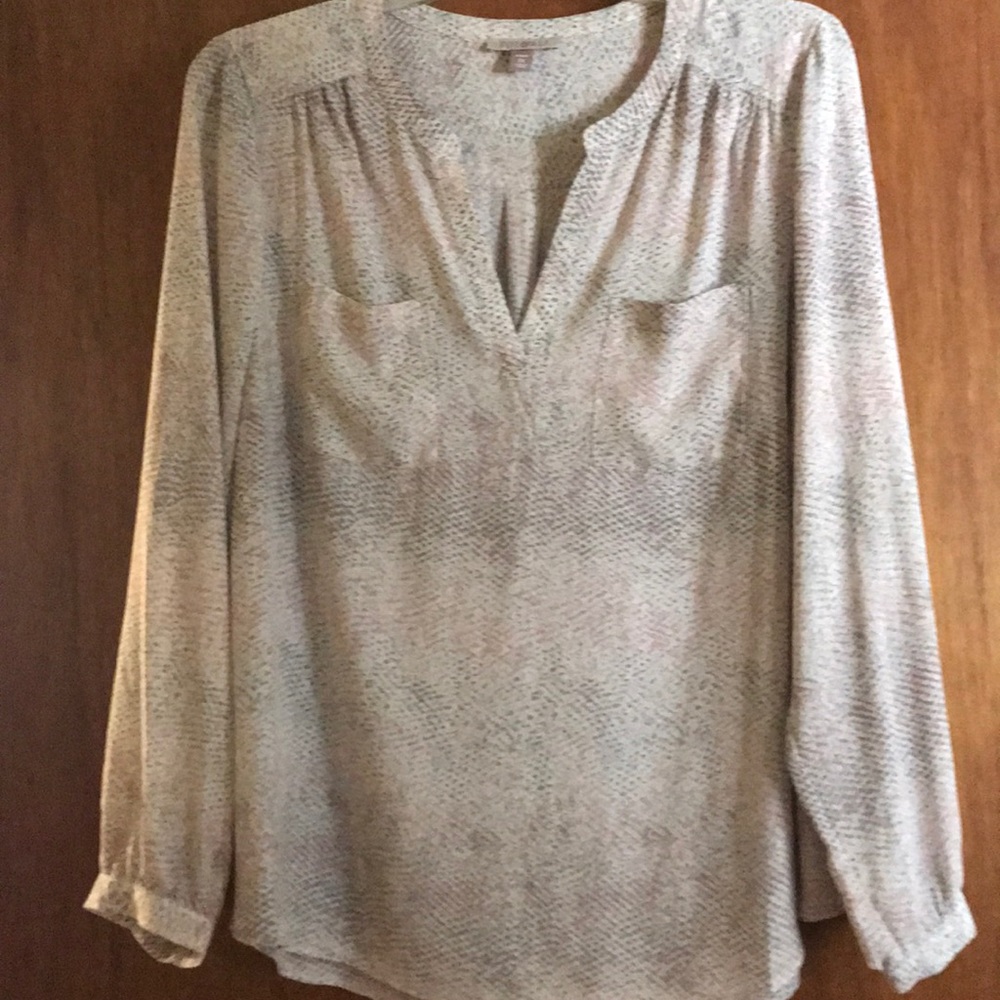 Snake Skin Print Blouse.
